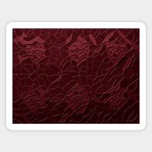 Broken glass tile and mosaic background Sticker